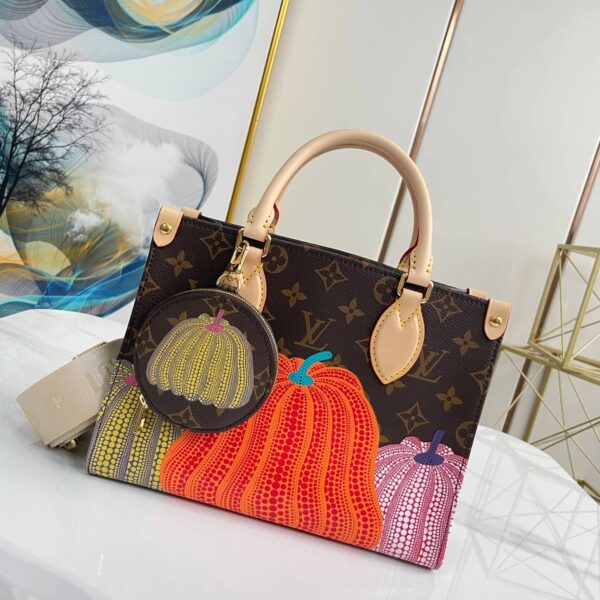 LV Pumkin Tote Bag Hand Bag For Women