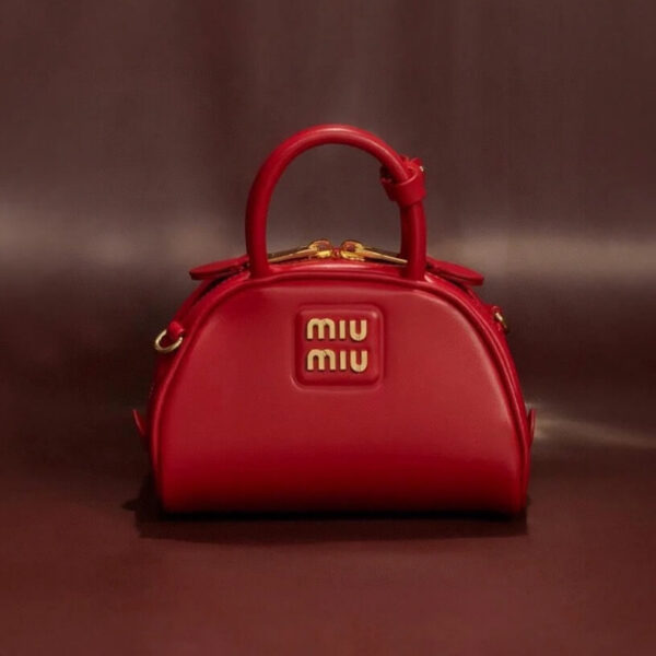 Miu Miu Leather Top-Handle Bag