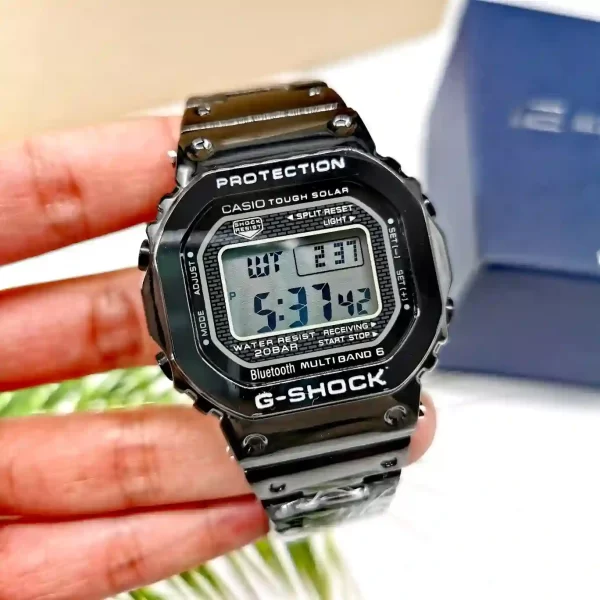 Casio G-Shock Digital Watch Black Full Metal Tough Solar Charging