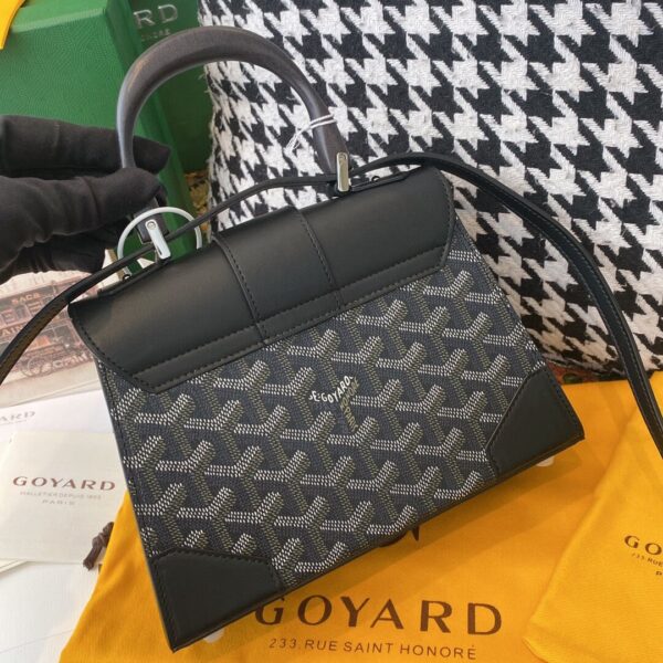 Goyard black Limited Edition Saïgon Structuré Bag