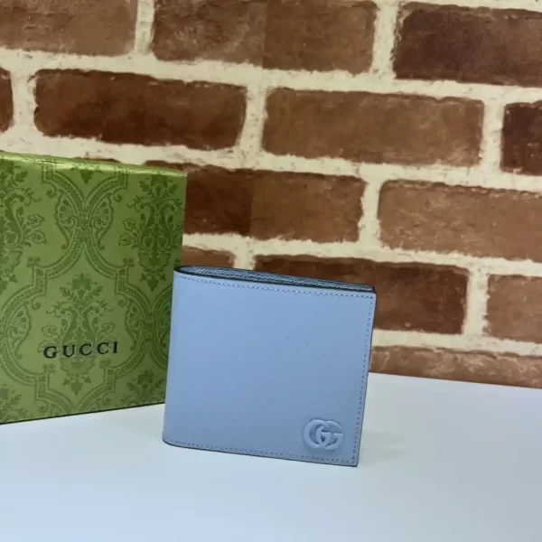 Gucci GG Marmont Card Case Logo Leather Wallet