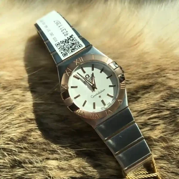 Omega Constellation Mother Of Pearl Dial Two Tone Watch