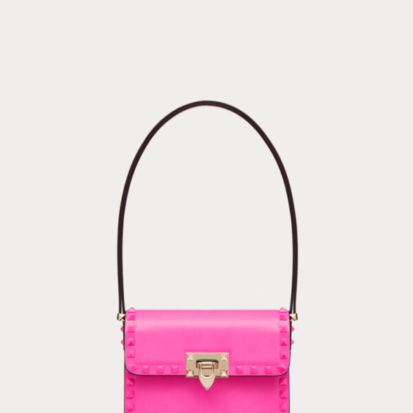 Valentino Rockstud Small pink Leather Shoulder Bag