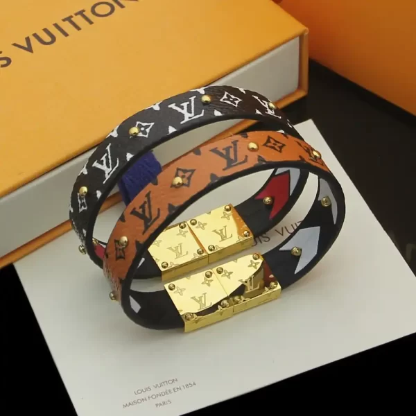 Louis Vuitton Crafty Reversible Monogram Bracelet