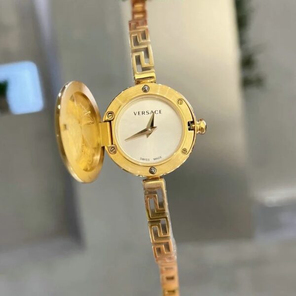 Versace Jewellery Medusa Quartz Gold Dial Ladies Watch