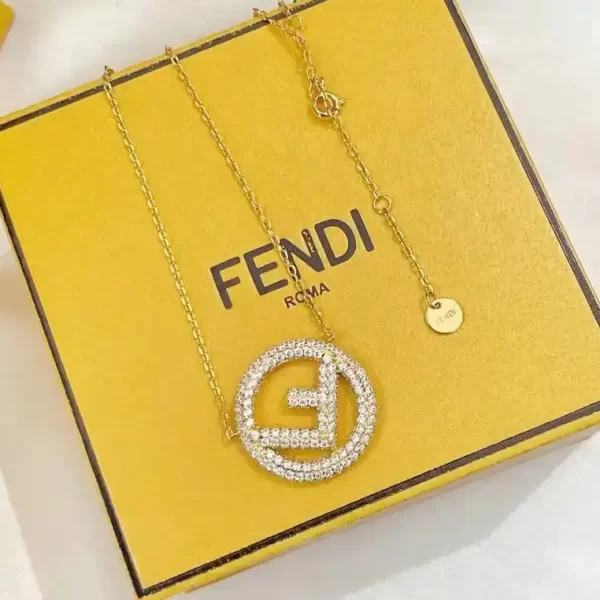 Fendi Women F is Fendi Gold Color Necklace