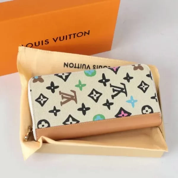 Louis Vuitton Zippy Wallet Limited Edition Game On Multicolor Monogram